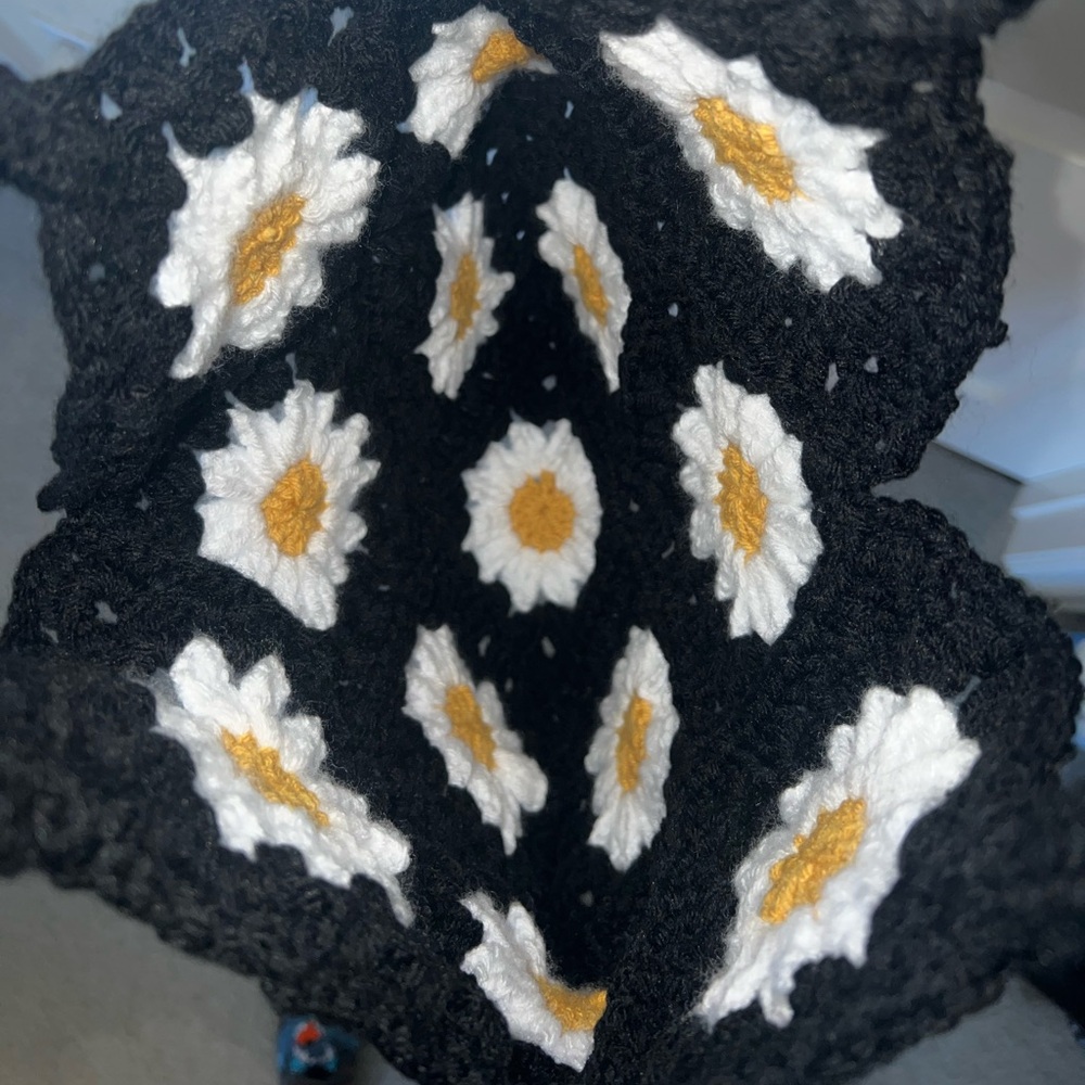 🌼Hand Crocheted Daisy Tote!🌼🥰 - Picture 13 of 14